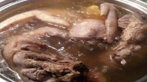 Сальтисон из мяса петуха