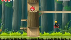 Красный шарик: Дремучий лес, уровни 21-25. Быстрое прохождение. Лом систем