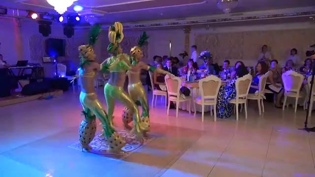 Бразильское шоу в Москве /Brazil шоу балет Колибри на свадьбе. Кубинское шоу