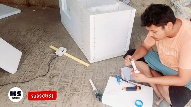 Make thermocol aquarium going wrong | must watch before starting your own aquarium video in hindi 😞 смотреть онлайн