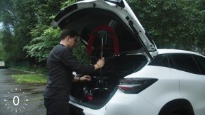 Велосипед-трансформер Nuovita Bamzione BE1. Перевозка велосипеда в автомобиле