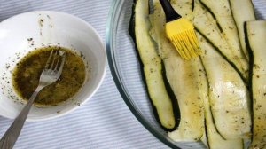 Лосось в кабачковых завитушках