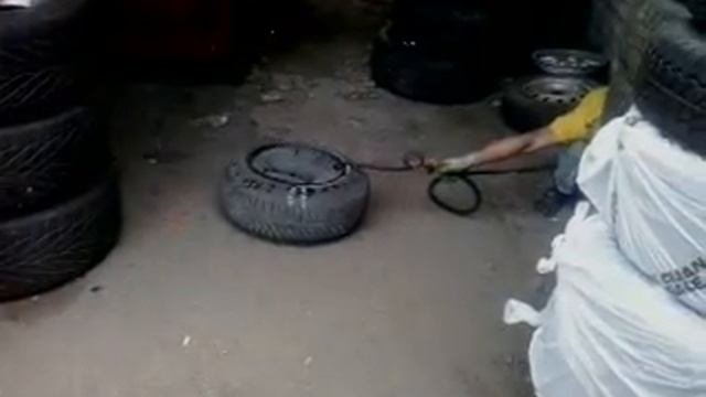 Шиномонтаж прикол