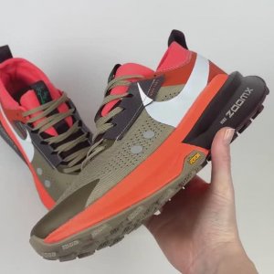 Кроссовки Nike Zoomx Zegama Trail 2 Orange / Brown от Rickstore.ru