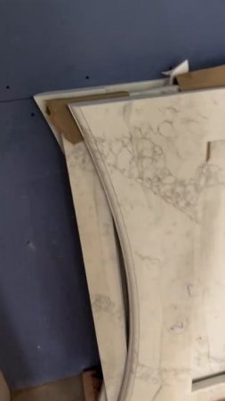 Готовимся к монтажу подоконников из кварцевого агломерата  в СПБ. Студия камня CACTUS 🌵