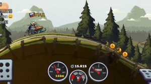 Hill Climb Racing 2 Тëмные дороги. Снегоход