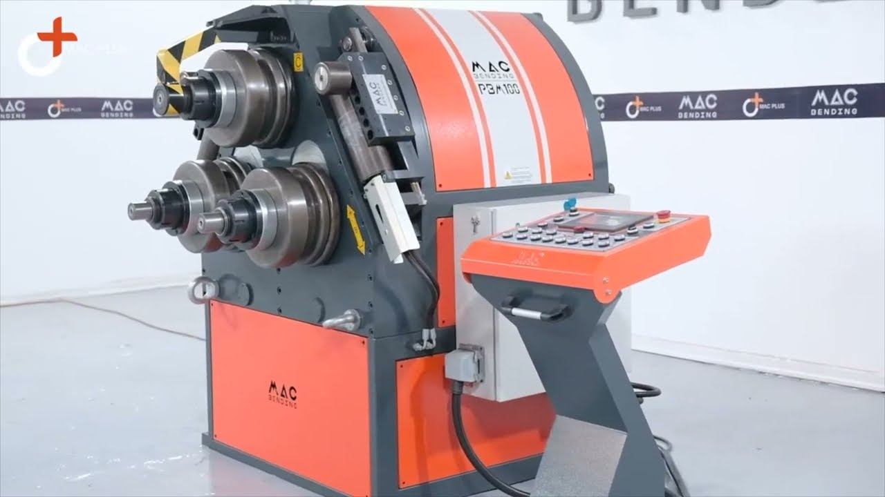 Macbending PBM 100 NC гидравлический профилегибочный станок смотреть онлайн