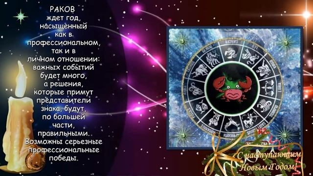 С Новым Годом! Гороскоп в новый год Козы по знакам Зодиака)