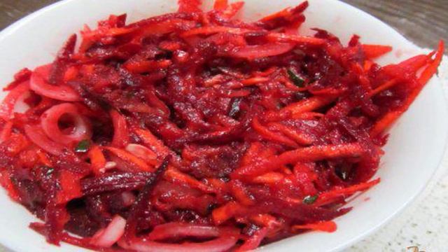 Салат из сырых овощей