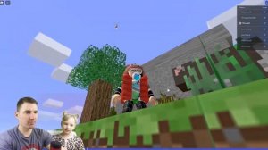 ПОРТАЛ в Игру МАЙНКРАФТ Из ROBLOX прохождение!Играем Майнкрафт