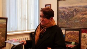 Алена Горенская о мастерских Союза художников в Абакане
