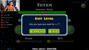 Я ПРОШЕЛ НОВЫЙ ХАРДЕСТ?!?! (Прохождение Totem!) ► Geometry Dash 2.2