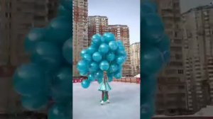 Королева шаров🎈#шары #like #shortvideo