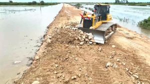 Строительство, восстановление дороги, продолжение, очередной обзор ,