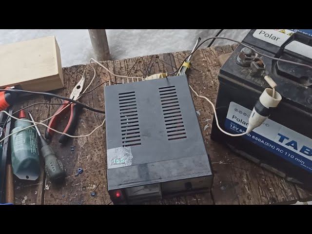 Зарядное устройство для автомобильных аккумуляторов из СССР Электроника. Модернизация.