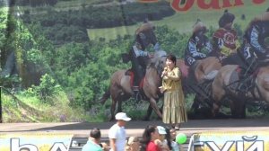 Конные скачки на Сабантуе- 2021 в селе Улу-Теляк. (фрагмент).