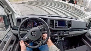 2025 VOLKSWAGEN CRAFTER 4MOTION PICKUP - POV TEST DRIVE  Тест драйв авто от первого лица