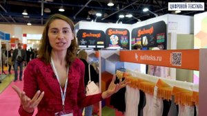 Стенд компании "Салитекс" на выставке "Интерткань-2022. Осень"