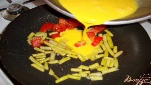 Омлет с овощами