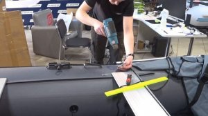 Установка тента на Гладиатор 380 PRO