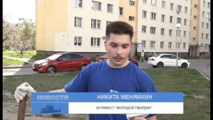 Зареченцы высадили 20 лип на проспекте Мира