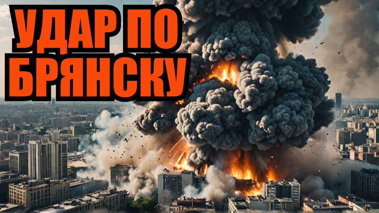 ВЗРЫВЫ ЖЕСТЬ! Массированный удар ВСУ по Брянску! смотреть онлайн