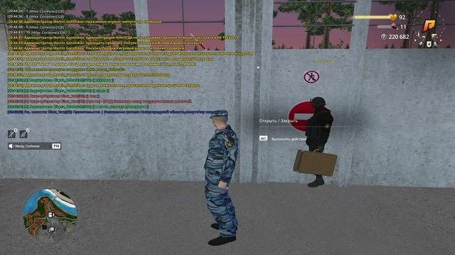 нарушительница