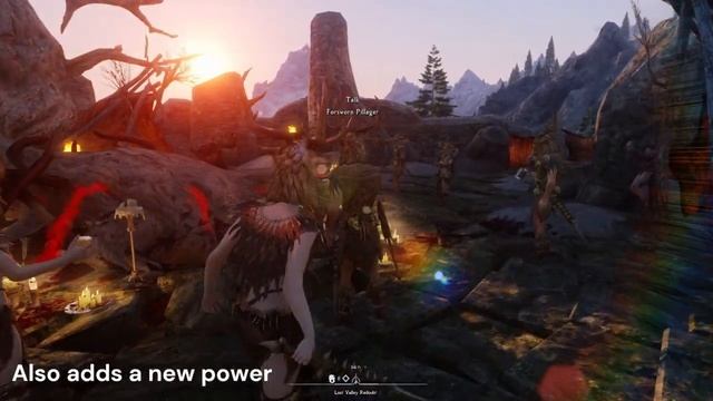 HAG - Occult Cradle Stone Tower - Skyrim Mod Showcase Demo. смотреть онлайн