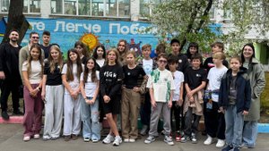 Учащиеся Гимназии им. Е.М. Примакова провели субботник на территории «Доброго дома»