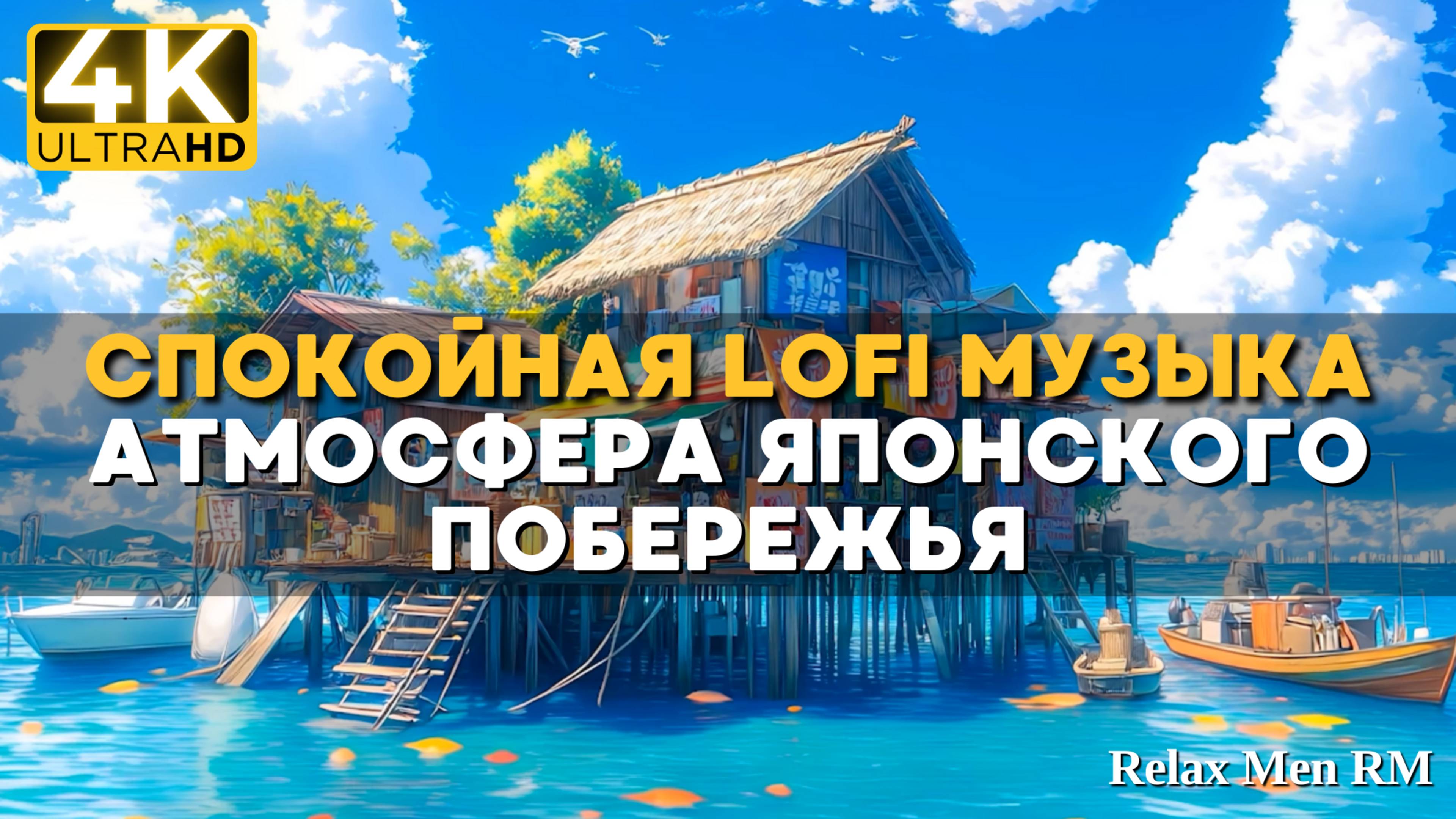 Релакс LoFi музыка 🌸 Атмосфера японского побережья и спокойная музыка 🌊