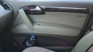 Амбиентная подсветка салона Ауди Q7 4L. Видео 2.
