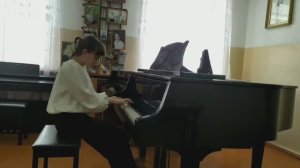 Заболотская Виктория . Бургмюллер "Гроза".