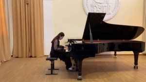 Злата Звягинцева.
Н. Метнер. «Вечерняя песня», «Праздничный танец» из цикла «Забытые мотивы» ор. 38