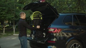 Складной велосипед-трансформер Nuovita Bamzione BE3. Перевозка велосипеда в автомобиле