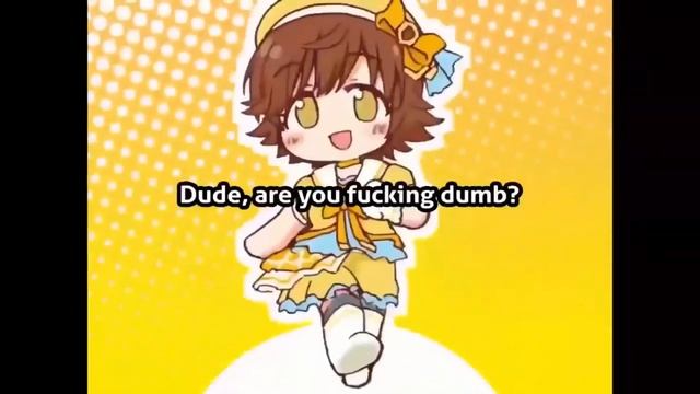"Holy shit please just shut up" но на русском