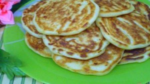 Сырные оладьи