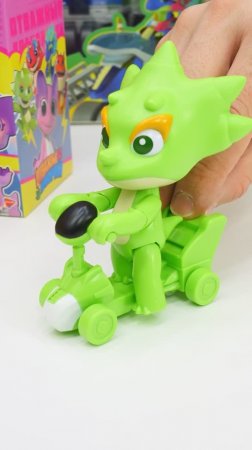 🦖💥Игрушки Отважные дракончики защитили Лунный остров! Бум, Флэш и Флинт идут на трансформацию!