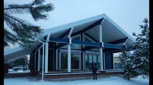#Дом #шале со вторым светом и лофтом из #клееныйбрус 200 мм в Финском стиле! Казань #КБ218_Орловский