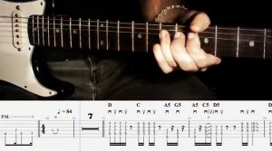 Led Zeppelin-The Ocean (guitar cover,tab)