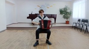 Е. Дербенко "Вечерний хоровод" исполняет студентка 1 курса НОККиИ Шмидт Анастасия