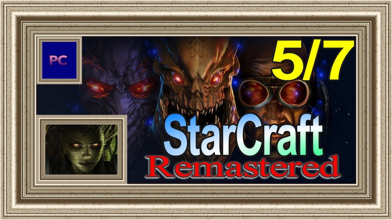 StarCraft: Remastered / PC / Full HD / Эпизод 2. Прохождение за зергов ( 5-ая часть игры ).