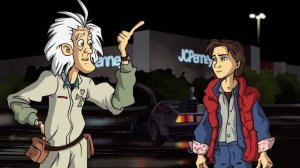 IKOTIKA - Назад в будущее. Марти и Док, приколы (Back To The Future parody)