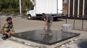 Реставрация в Мемориальном комплексе