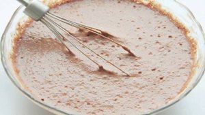 Шоколадный крем из какао в микроволновке