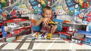 Машинки для детей и Городской транспорт. Мультики про игрушки машинки 2. Развивающее видео