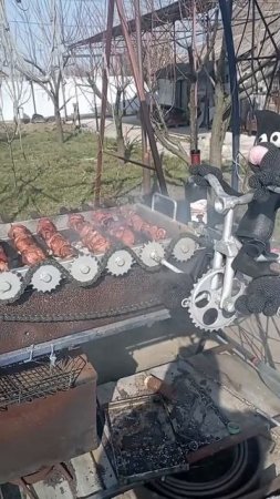 Автоматический мангал