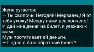 Как у Кума Жена Была Гулящей! Сборник Свежих Анекдотов! Юмор!
