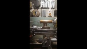 Самодельная задняя бабка на тв 16.(пока за 2 года не поломалась)