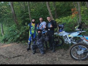 Покатушки в лесу на китайских эндуро-мотоциклах Kayo, Motoland, Ataki