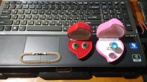 Серьги с Изумрудами и браслет